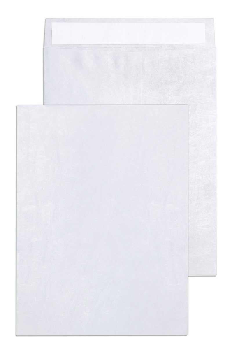 EnDoc Tyvek Envelopes â€“ 10x13 Mailer Tear Resistant Envelopes TyvekÂ® Construction & Easy Self Seal Closure â€“Bright White â€“ Bulk Pack of 15 â€“ 10 x 13 Inch - Image 1